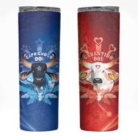 Personalized Brazil Folklore Festival Skinny Tumbler Boi Bumba - Wonder Print Shop