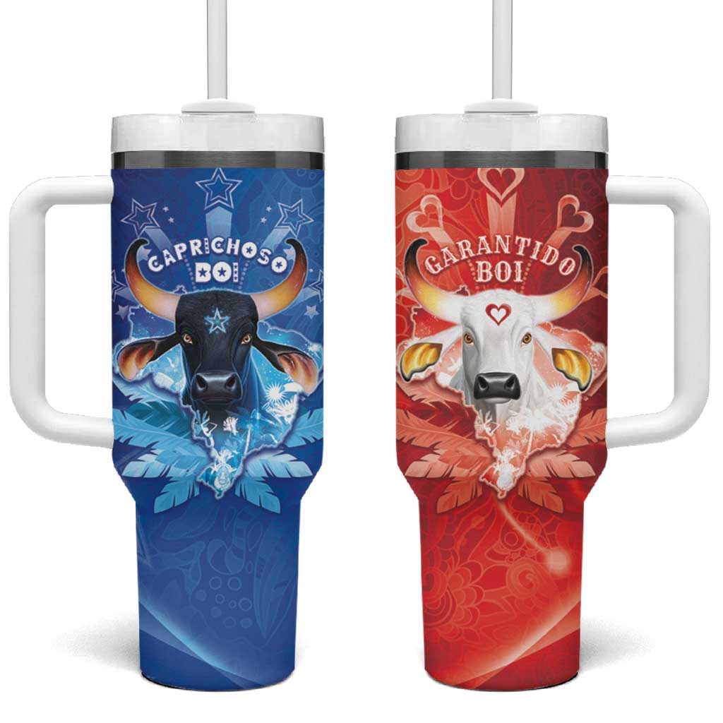 Personalized Brazil Folklore Festival Tumbler With Handle Boi Bumba - Wonder Print Shop