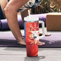 Personalized Brazil Folklore Festival Tumbler With Handle Boi Bumba - Wonder Print Shop