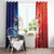 Brazil Folklore Festival Window Curtain Boi Bumba - Wonder Print Shop