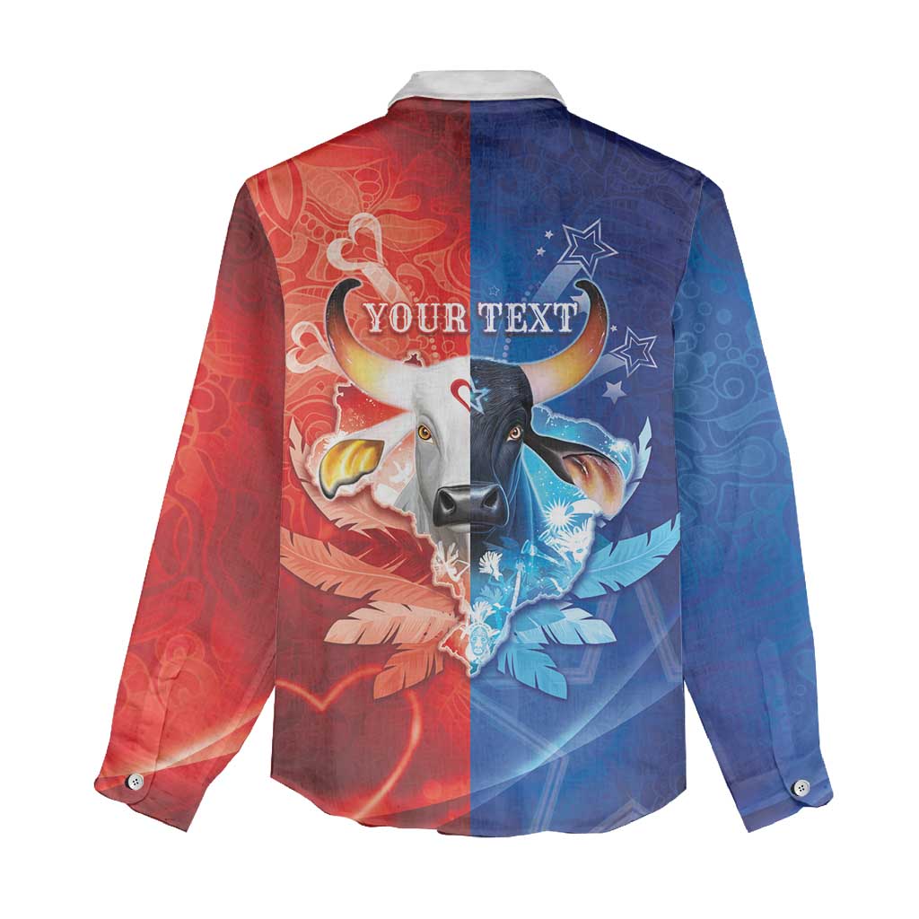 Personalized Brazil Folklore Festival Women Casual Shirt Boi Bumba - Wonder Print Shop