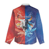 Personalized Brazil Folklore Festival Women Casual Shirt Boi Bumba - Wonder Print Shop