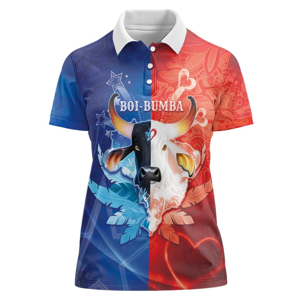 Personalized Brazil Folklore Festival Women Polo Shirt Boi Bumba - Wonder Print Shop