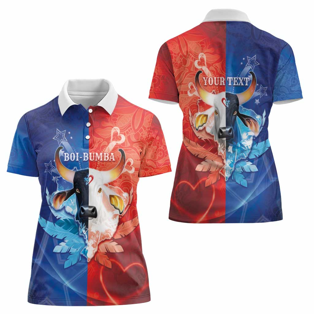 Personalized Brazil Folklore Festival Women Polo Shirt Boi Bumba - Wonder Print Shop