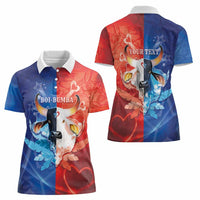 Personalized Brazil Folklore Festival Women Polo Shirt Boi Bumba - Wonder Print Shop