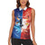 Personalized Brazil Folklore Festival Women Sleeveless Polo Shirt Boi Bumba - Wonder Print Shop