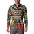 Raised On Hip Hop Button Sweatshirt Graffiti Art Style - Wonder Print Shop