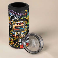 Raised On Hip Hop 4 in 1 Can Cooler Tumbler Graffiti Art Style - Wonder Print Shop