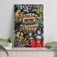 Raised On Hip Hop Canvas Wall Art Graffiti Art Style - Wonder Print Shop
