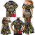 Raised On Hip Hop Family Matching Mermaid Dress and Hawaiian Shirt Graffiti Art Style - Wonder Print Shop