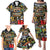 Raised On Hip Hop Family Matching Puletasi and Hawaiian Shirt Graffiti Art Style - Wonder Print Shop