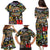 Raised On Hip Hop Family Matching Puletasi and Hawaiian Shirt Graffiti Art Style - Wonder Print Shop