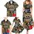 Raised On Hip Hop Family Matching Summer Maxi Dress and Hawaiian Shirt Graffiti Art Style - Wonder Print Shop