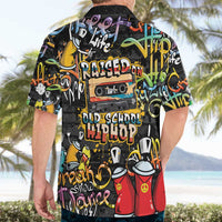 Raised On Hip Hop Hawaiian Shirt Graffiti Art Style - Wonder Print Shop
