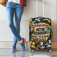 Raised On Hip Hop Luggage Cover Graffiti Art Style - Wonder Print Shop