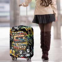 Raised On Hip Hop Luggage Cover Graffiti Art Style - Wonder Print Shop