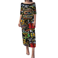 Raised On Hip Hop Puletasi Graffiti Art Style - Wonder Print Shop