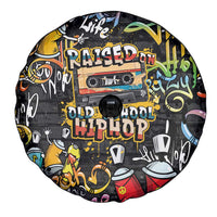 Raised On Hip Hop Spare Tire Cover Graffiti Art Style - Wonder Print Shop