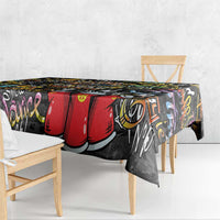 Raised On Hip Hop Tablecloth Graffiti Art Style - Wonder Print Shop
