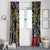 Raised On Hip Hop Window Curtain Graffiti Art Style - Wonder Print Shop