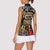 Raised On Hip Hop Women Sleeveless Polo Shirt Graffiti Art Style - Wonder Print Shop