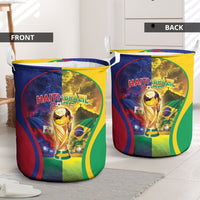 Brazil Haiti 2026 World Football Laundry Basket Go For Glory