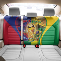 Brazil Haiti 2026 World Football Back Car Seat Cover Go For Glory