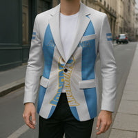 Custom World Football 2026 Argentina Blazer Vamos La Albiceleste