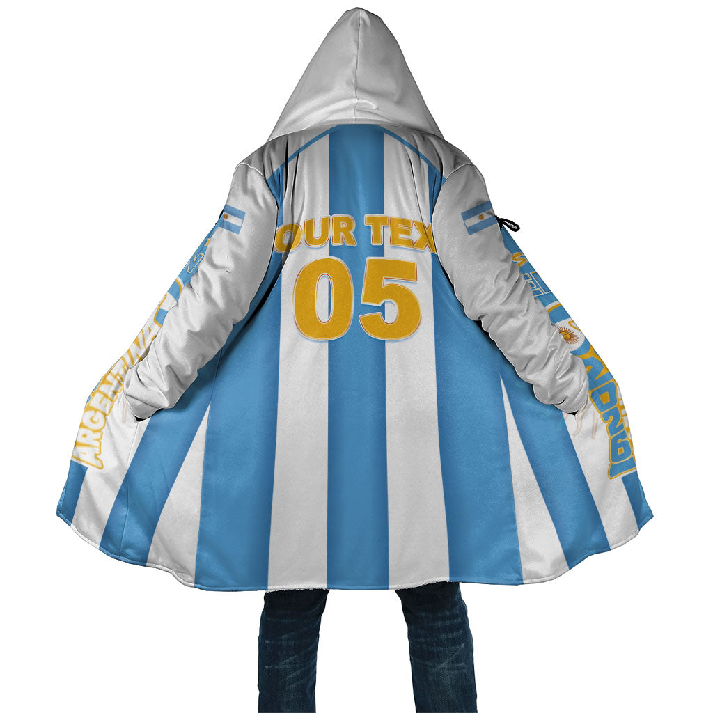 Custom World Football 2026 Argentina Cloak Vamos La Albiceleste