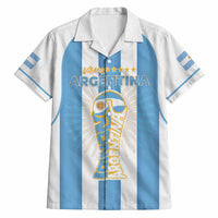 Custom World Football 2026 Argentina Hawaiian Shirt Vamos La Albiceleste