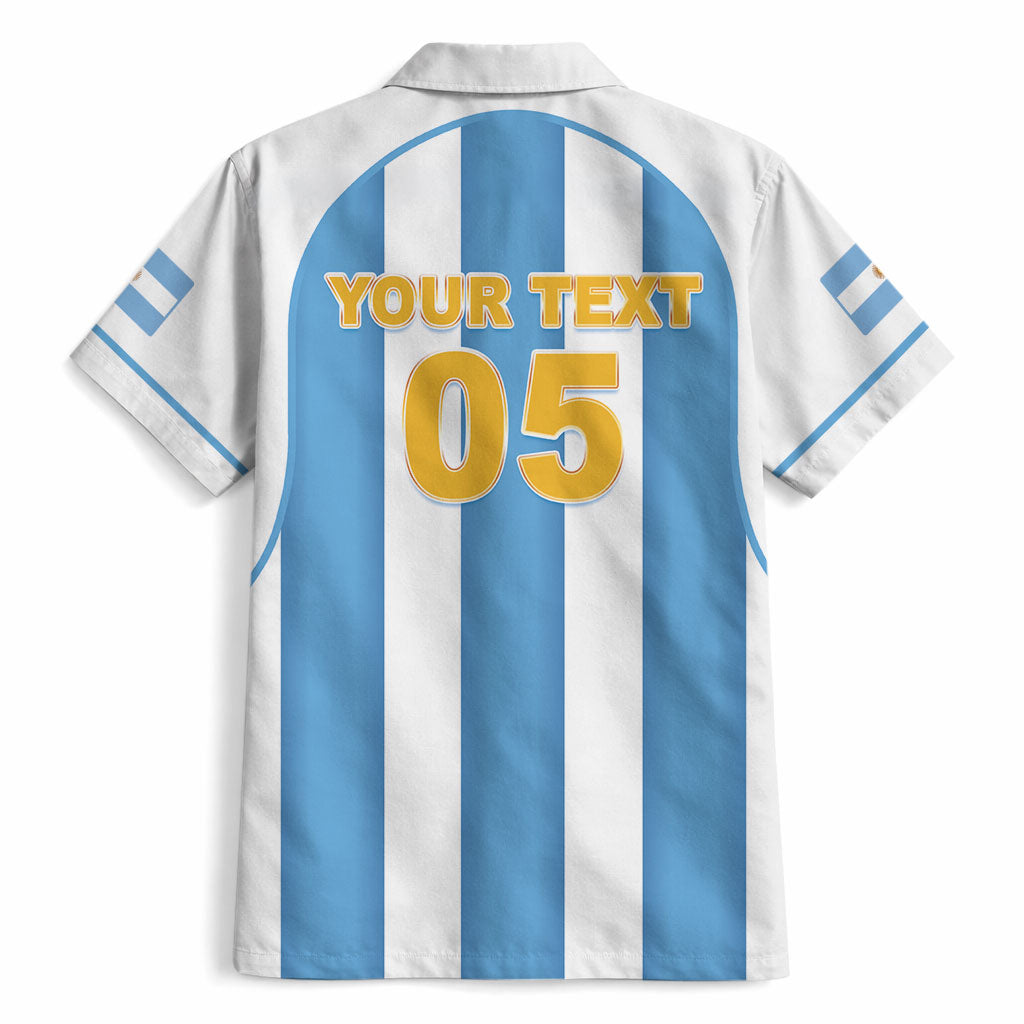 Custom World Football 2026 Argentina Hawaiian Shirt Vamos La Albiceleste