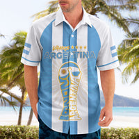 Custom World Football 2026 Argentina Hawaiian Shirt Vamos La Albiceleste