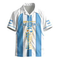 Custom World Football 2026 Argentina Kid Hawaiian Shirt Vamos La Albiceleste