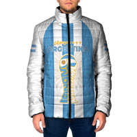 Custom World Football 2026 Argentina Padded Jacket Vamos La Albiceleste