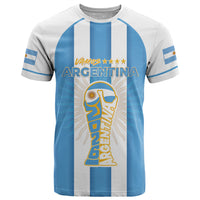 Custom World Football 2026 Argentina T Shirt Vamos La Albiceleste