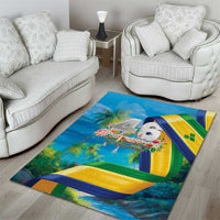 Saint Vincent And The Grenadines Area Rug 46 Years Of Independence - Wonder Print Shop