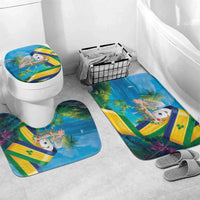 Saint Vincent And The Grenadines Bathroom Set 46 Years Of Independence - Wonder Print Shop