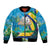 Saint Vincent And The Grenadines Bomber Jacket 46 Years Of Independence - Wonder Print Shop