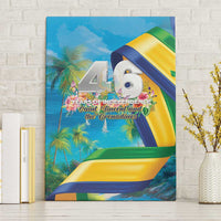 Saint Vincent And The Grenadines Canvas Wall Art 46 Years Of Independence - Wonder Print Shop