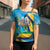 Saint Vincent And The Grenadines Cross Shoulder Shirt 46 Years Of Independence - Wonder Print Shop