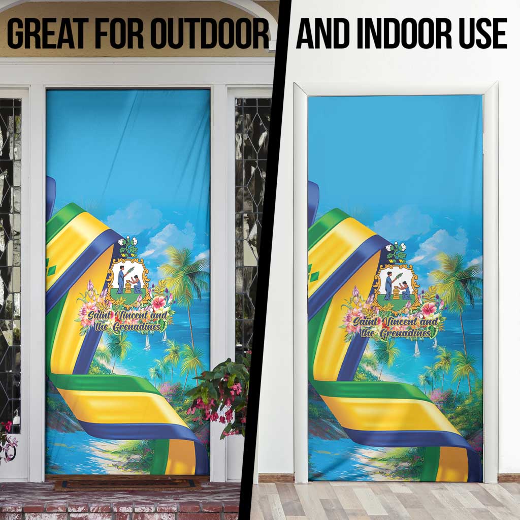 Saint Vincent And The Grenadines Door Cover 46 Years Of Independence - Wonder Print Shop