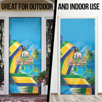 Saint Vincent And The Grenadines Door Cover 46 Years Of Independence - Wonder Print Shop