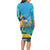 Saint Vincent And The Grenadines Family Matching Long Sleeve Bodycon Dress and Hawaiian Shirt 46 Years Of Independence - Wonder Print Shop