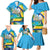 Saint Vincent And The Grenadines Family Matching Mermaid Dress and Hawaiian Shirt 46 Years Of Independence - Wonder Print Shop