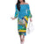 Saint Vincent And The Grenadines Family Matching Off The Shoulder Long Sleeve Dress and Hawaiian Shirt 46 Years Of Independence - Wonder Print Shop