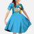 Saint Vincent And The Grenadines Family Matching Puletasi and Hawaiian Shirt 46 Years Of Independence - Wonder Print Shop