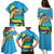 Saint Vincent And The Grenadines Family Matching Puletasi and Hawaiian Shirt 46 Years Of Independence - Wonder Print Shop
