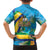 Saint Vincent And The Grenadines Family Matching Short Sleeve Bodycon Dress and Hawaiian Shirt 46 Years Of Independence - Wonder Print Shop