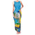 Saint Vincent And The Grenadines Family Matching Tank Maxi Dress and Hawaiian Shirt 46 Years Of Independence - Wonder Print Shop