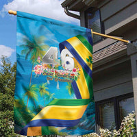 Saint Vincent And The Grenadines Garden Flag 46 Years Of Independence - Wonder Print Shop